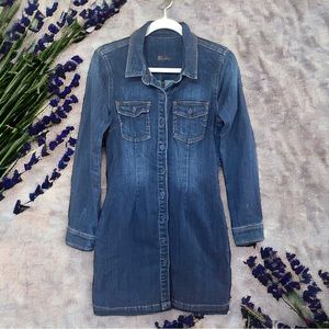 Kut from the Kloth Denim Long Sleeve Dress